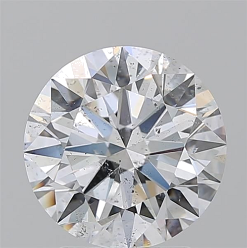 3.04 carat E-SI2 Excellent cut Natūralus Round Deimantas (1)