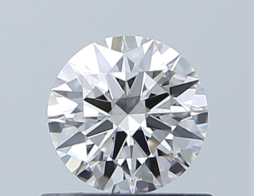 0.5 carat F-VVS2 Excellent cut Natūralus Round Deimantas (1)