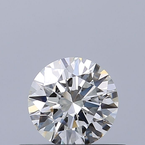 0.43 carat F-VVS1 Excellent cut Natūralus Round Deimantas (1)