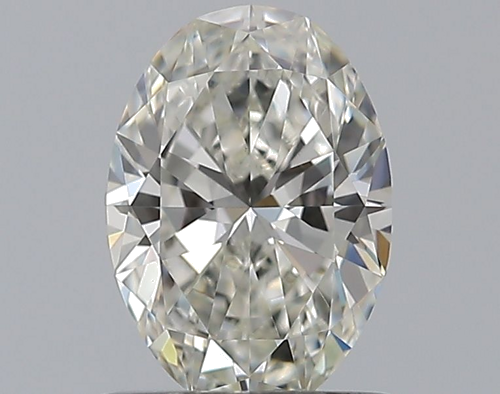 0.67 carat I-VS1 Natūralus Oval Deimantas (1)