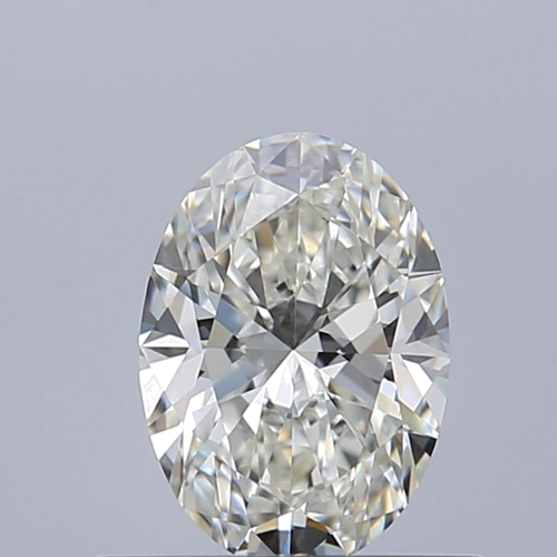 0.52 carat K-VVS1 Natūralus Oval Deimantas (1)