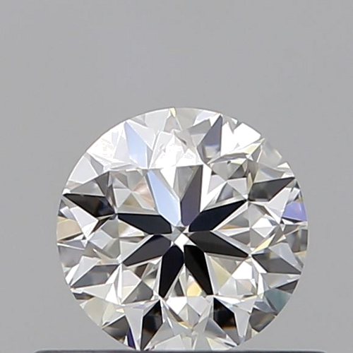 0.51 carat H-VVS2 Very Good cut Natūralus Round Deimantas (1)