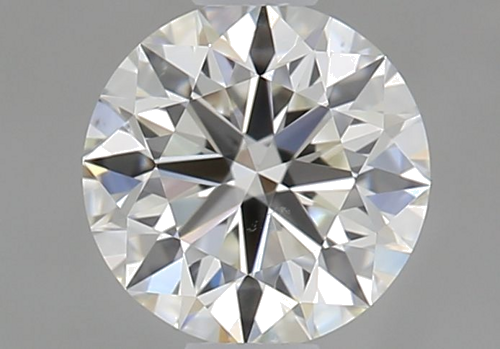 0.54 carat I-VS2 Excellent cut Natūralus Round Deimantas (1)