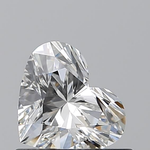 0.54 carat F-VS1 Natūralus Heart Deimantas (1)