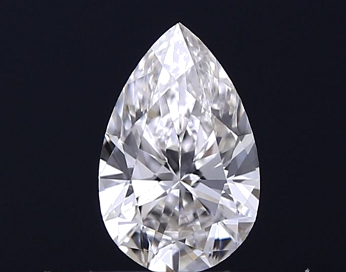 0.31 carat J-VVS2 Natūralus Pear Deimantas (1)
