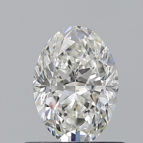 0.63 carat H-VS2 Natūralus Oval Deimantas (1)