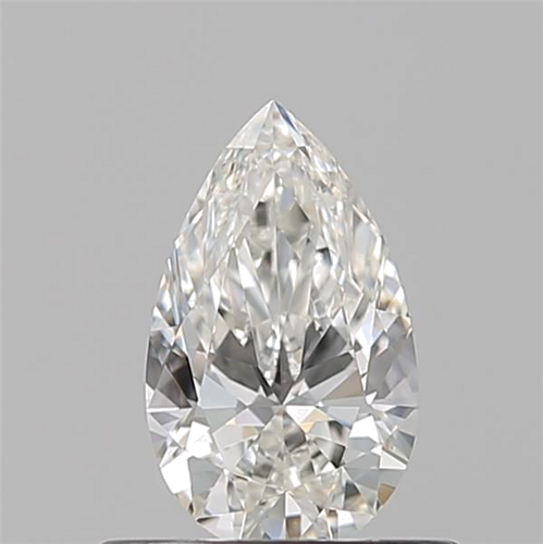 0.51 carat H-IF Natūralus Pear Deimantas (1)