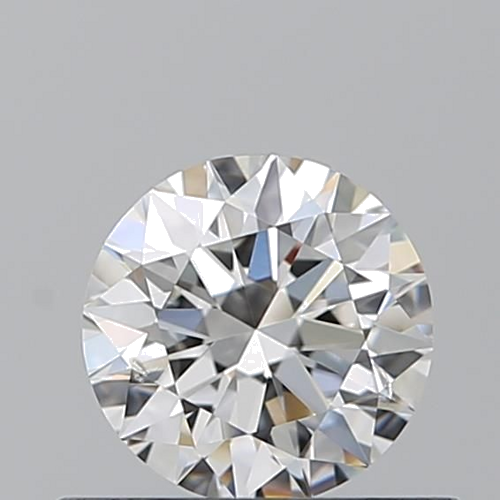0.51 carat G-SI2 Excellent cut Natūralus Round Deimantas (1)