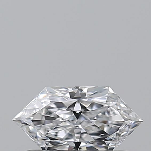0.33 carat D-VVS1 Natūralus Hexagonal Deimantas (1)
