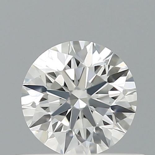 0.44 carat F-VVS1 Excellent cut Natūralus Round Deimantas (1)