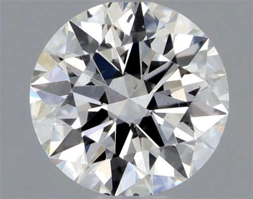 0.32 carat F-SI1 Excellent cut Natūralus Round Deimantas (1)
