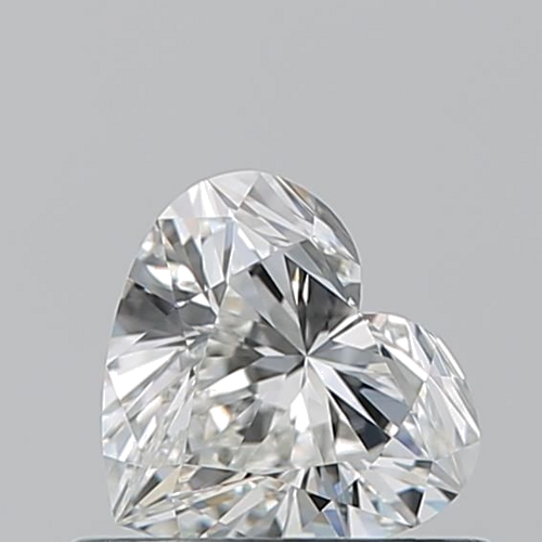 0.5 carat H-VS1 Natūralus Heart Deimantas (1)