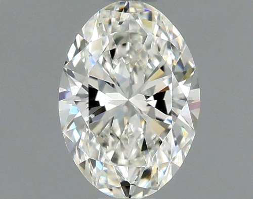 0.53 carat H-VVS1 Natūralus Oval Deimantas (1)