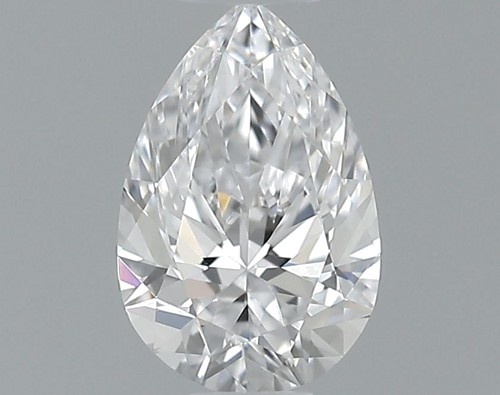 0.36 carat D-IF Natūralus Pear Deimantas (1)