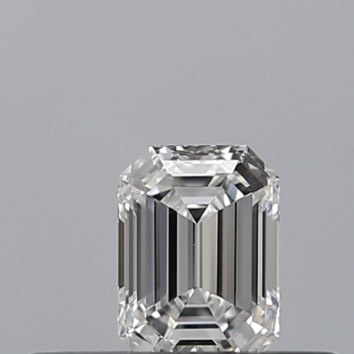 0.23 carat D-VVS2 Natūralus Emerald Deimantas (1)