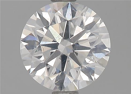1.3 carat G-SI2 Excellent cut Natūralus Round Deimantas (1)