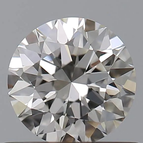0.56 carat H-VVS2 Excellent cut Natūralus Round Deimantas (1)