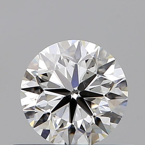 0.51 carat F-SI1 Very Good cut Natūralus Round Deimantas (1)