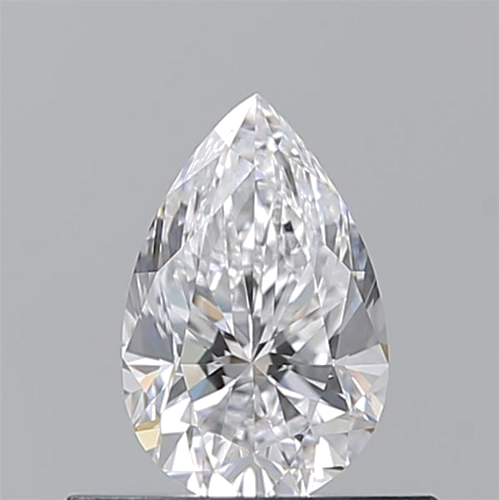 0.5 carat D-VVS1 Natūralus Pear Deimantas (1)