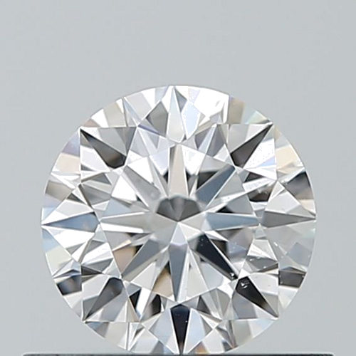 0.51 carat E-SI1 Excellent cut Natūralus Round Deimantas (1)
