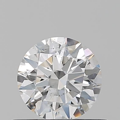 0.5 carat G-SI2 Excellent cut Natūralus Round Deimantas (1)