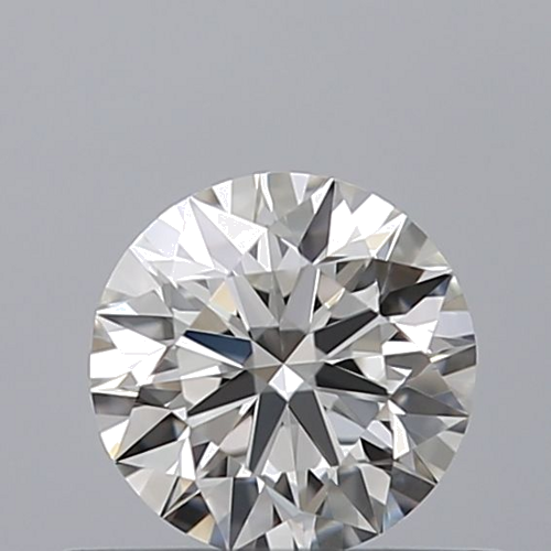 0.37 carat F-VVS1 Excellent cut Natūralus Round Deimantas (1)
