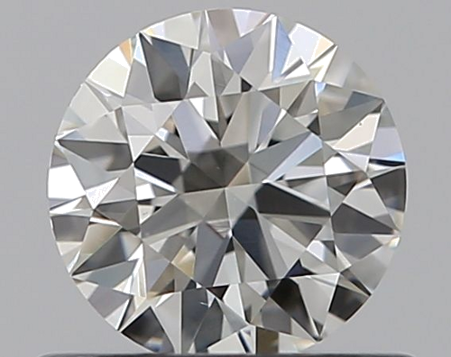 0.52 carat H-VVS2 Excellent cut Natūralus Round Deimantas (1)