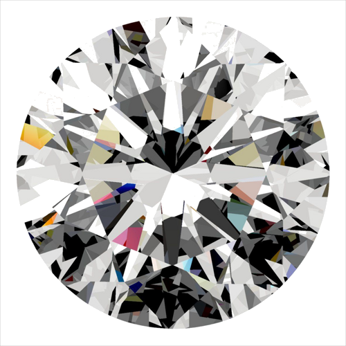 0.31 carat G-VS2 Excellent cut Natūralus Round Deimantas (1)