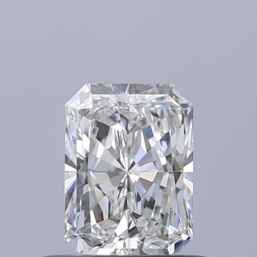 0.5 carat D-VS1 Natūralus Radiant Deimantas (1)
