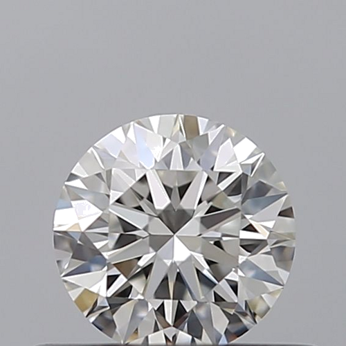 0.37 carat F-VVS1 Excellent cut Natūralus Round Deimantas (1)
