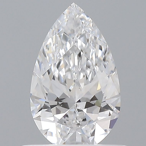 0.5 carat D-VS1 Natūralus Pear Deimantas (1)