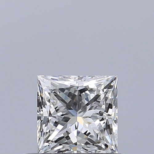 0.4 carat E-VVS1 Natūralus Princess Deimantas (1)