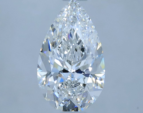 0.8 carat E-VVS1 Natūralus Pear Deimantas (1)