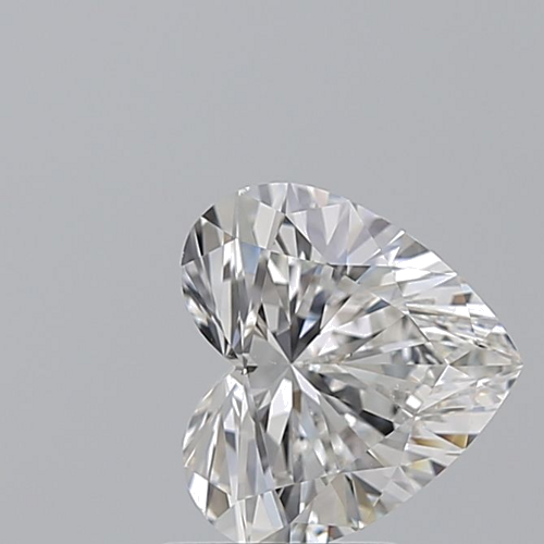 1.7 carat G-VS2 Natūralus Heart Deimantas (1)