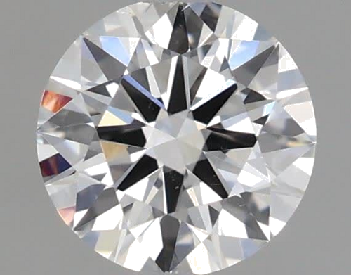 0.56 carat F-SI1 Excellent cut Natūralus Round Deimantas (1)