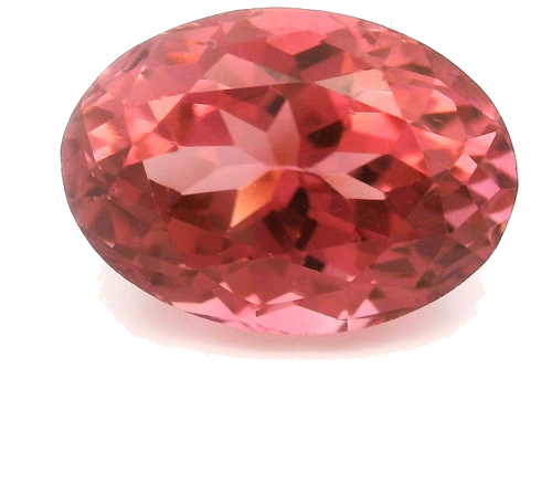 7.68 carat PINK Oval Tourmaline (1)