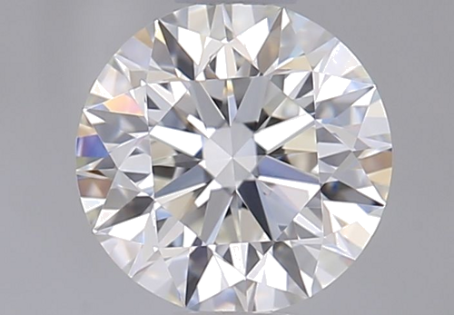0.57 carat H-VVS1 Excellent cut Natūralus Round Deimantas (1)