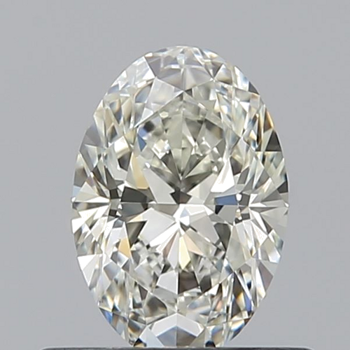 0.52 carat J-VVS2 Natūralus Oval Deimantas (1)