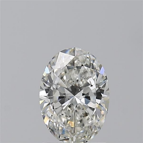 1.2 carat G-SI2 Natūralus Oval Deimantas (1)