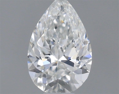 0.3 carat E-SI1 Natūralus Pear Deimantas (1)