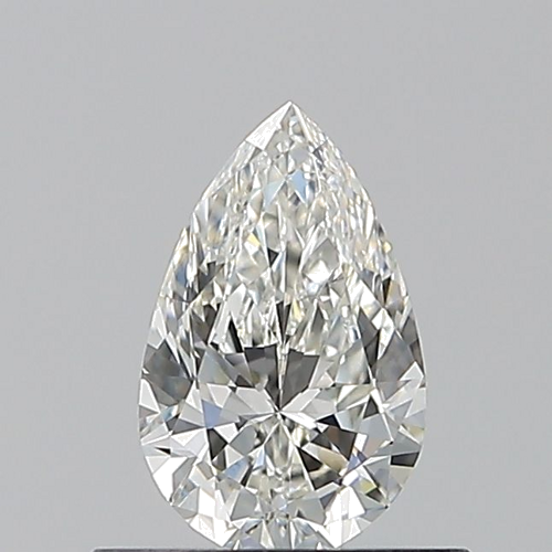 0.51 carat H-VVS2 Natūralus Pear Deimantas (1)