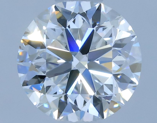0.5 carat D-IF Very Good cut Natūralus Round Deimantas (1)