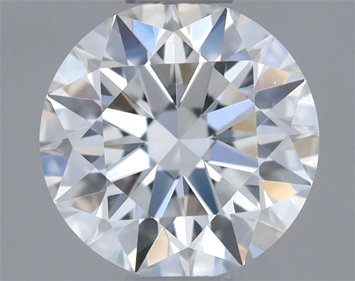 0.38 carat F-VVS1 Excellent cut Natūralus Round Deimantas (1)
