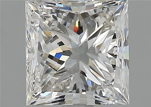 1.71 carat G-VS2 Natūralus Princess Deimantas (1)