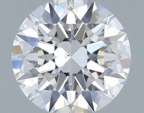 0.53 carat F-VS2 Excellent cut Natūralus Round Deimantas (1)