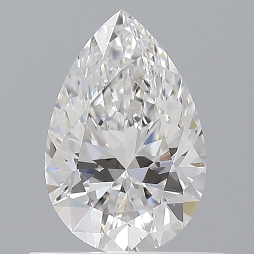 0.57 carat E-VVS2 Natūralus Pear Deimantas (1)