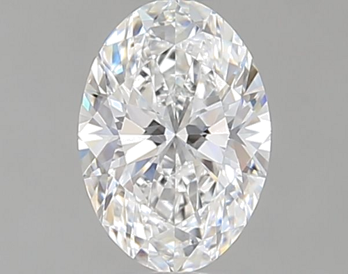 0.38 carat F-VVS2 Natūralus Oval Deimantas (1)