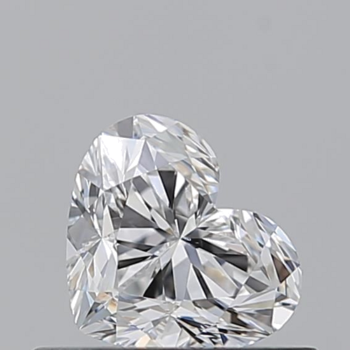 0.51 carat E-VS2 Natūralus Heart Deimantas (1)