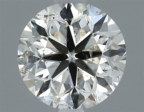 0.5 carat K-SI2 Very Good cut Natūralus Round Deimantas (1)