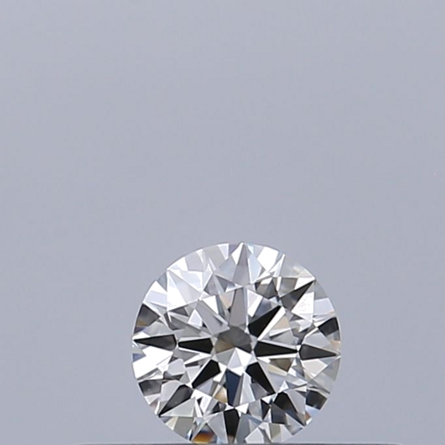 0.18 carat F-VVS2 Excellent cut Natūralus Round Deimantas (1)